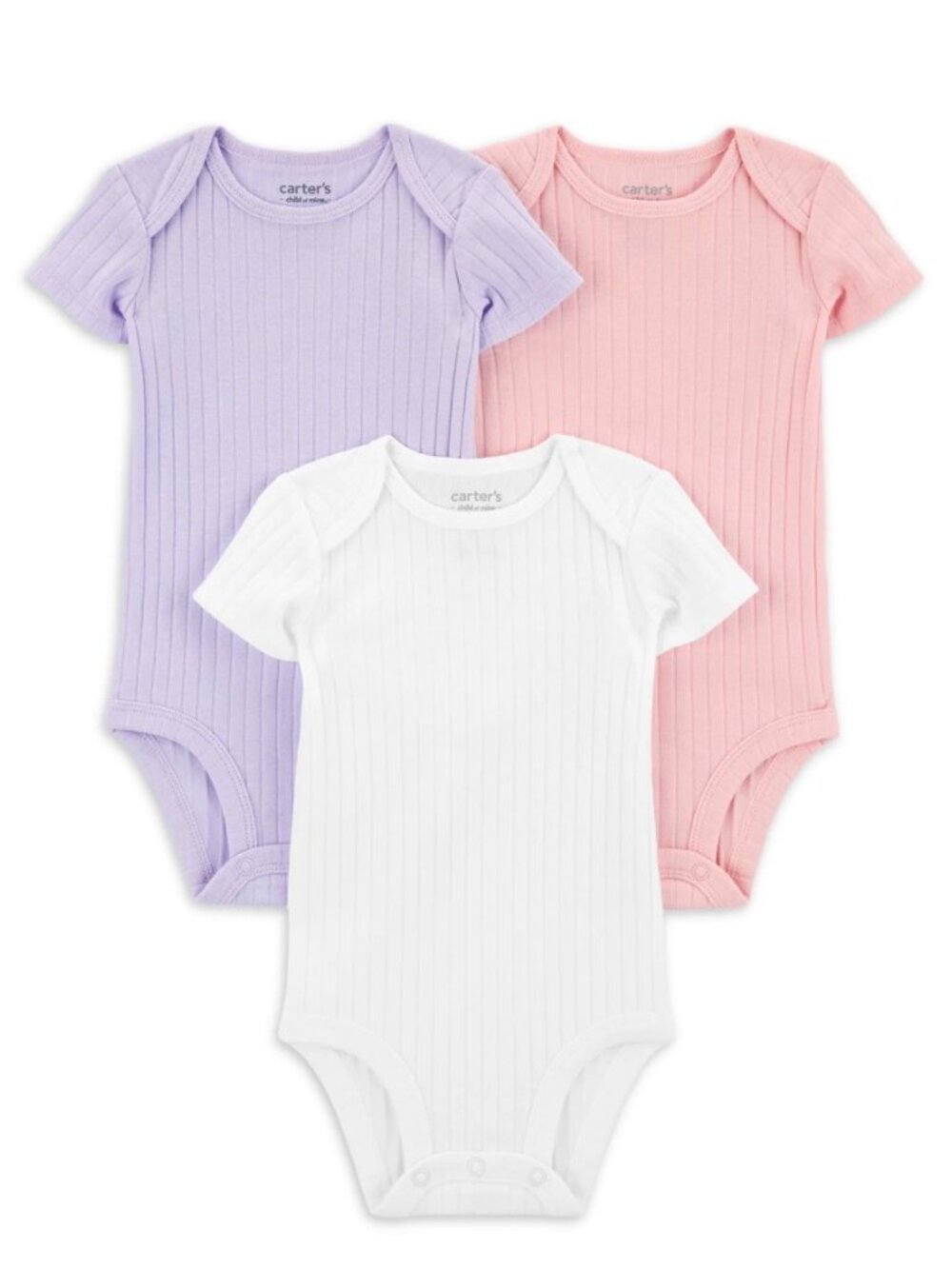 Carter’s Child of Mine 3-Pack Baby Bodysuits 12M NWT - Picture 5 of 5